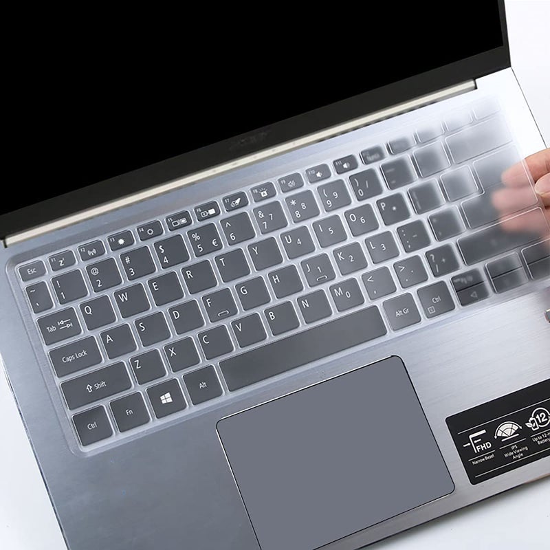 MUBUY-GOL Keyboard Cover for 2021 Acer Spin 3 SP314-51/52/53N/54N 14", Spin 5 SP513-55N/54N/53N SF514-55TA/54T/53T/52TP/51, Swift 3 SF314-(59~52) SP314-43/42 ï¼ˆNot Fit 2023 2022 SF314-44/71/512 SP314-55/55Nï¼‰ - Image 1